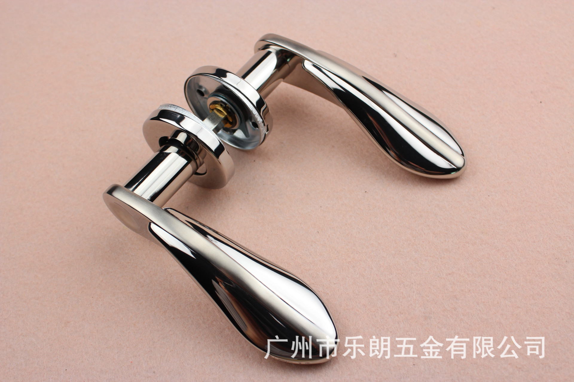 樂(lè)朗五金RST-02 歐式門鎖具不銹鋼沖壓把手